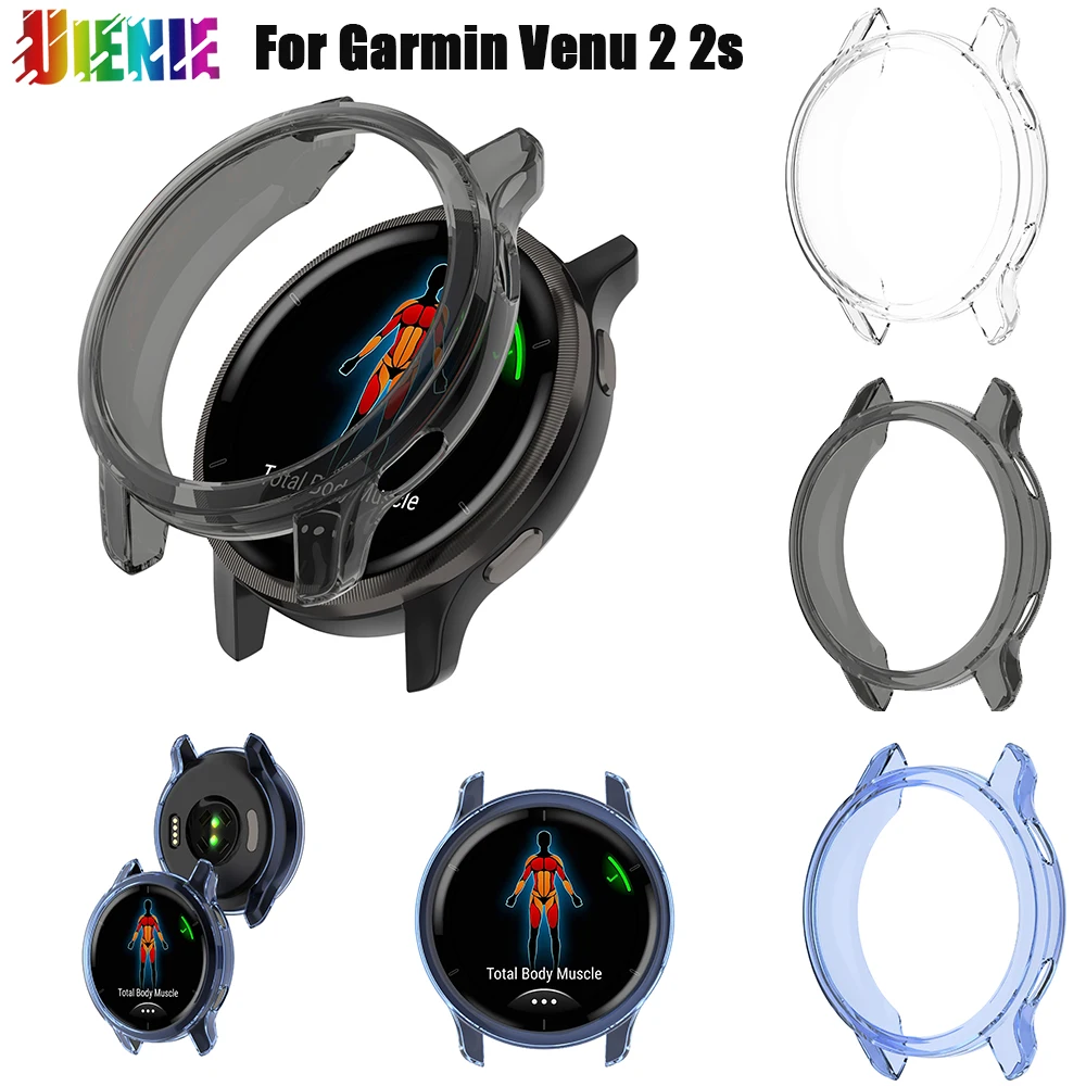 Per Garmin Venu 2 2S Custodia Protettiva Per Schermo In Tpu Per Garmin Venu 2S 2 Orologio Accessori Per Orologi Con Guscio Antigraffio