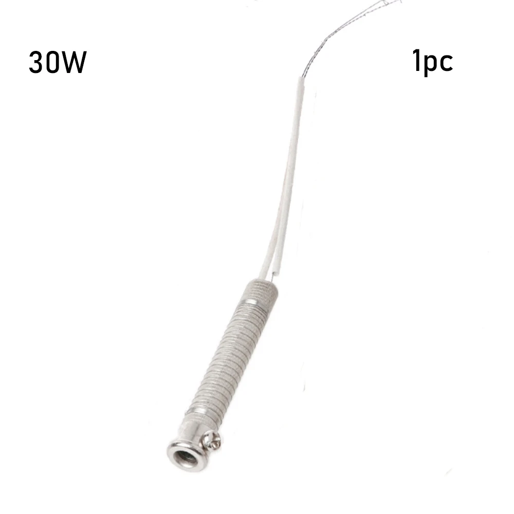 30W 1 PCs 1 шт. 220 В 30W40W60W паяльник сердечник нагревательный элемент Замена сварочный инструмент Металлообработка аксессуар - Цвет: 30W 1 PCs