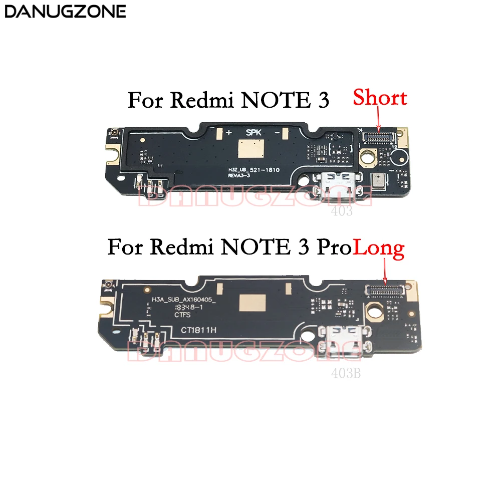 Док станция с USB разъемом для зарядки и штекером плата гибкий кабель Xiaomi Redmi Note 3 PRO