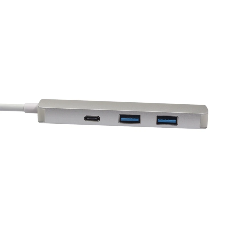 C Тип к HDMI 2 Быстрый USB 3,0 передачи данных Док-концентратор 4 в 1 USBC HDMI адаптер 4 к видео USB C конвертер