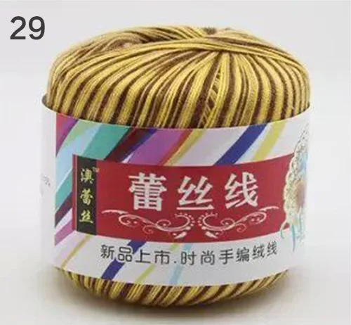 as shown 21С/2 50 г/шт., 10 шт./лот льняная пряжа для knititing - Цвет: as shown