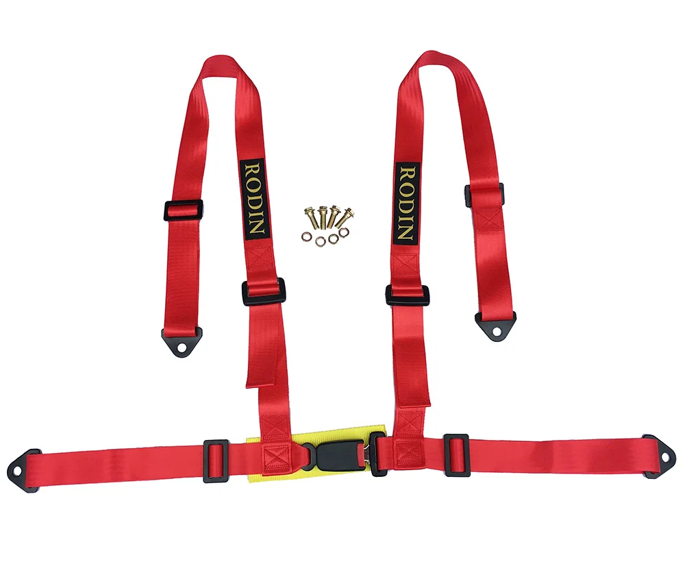 2 Inch 4 point Buckle  Car Auto Racing Sport Seat Belt Safety  Racing Harness(K8-4002 )car accessories