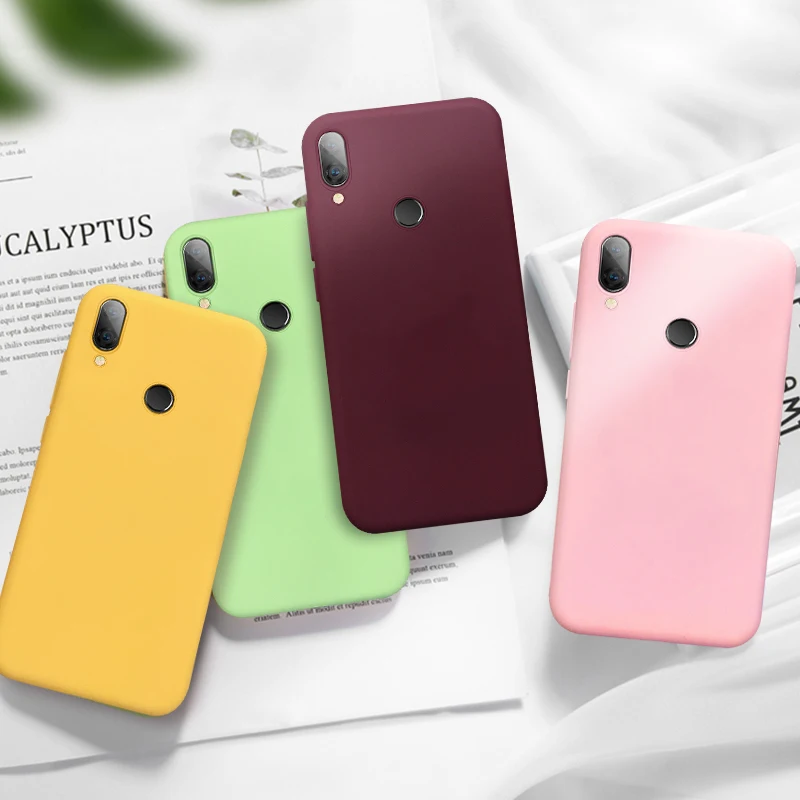 

Candy Color Soft Silicone Case For Xiaomi Redmi 7 Note 7 6 K20 Pro 7A 6A Cover For Xiaomi Mi 9 Mi8 Lite Mi9 SE 6X A2 Lite Mi 9T