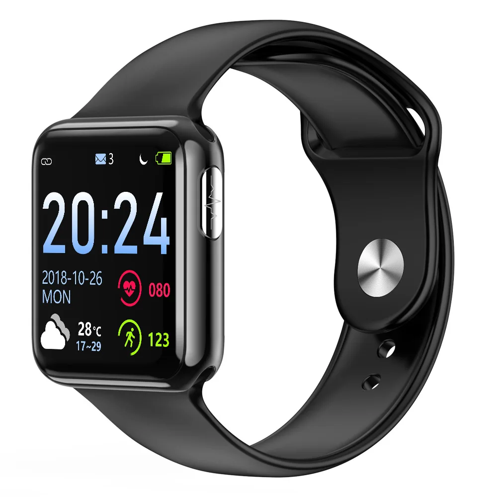 fashion black 2 Смарт-часы V5 Bluetooth ЭКГ PPG SpO2 HRV фитнес-часы для здоровья мужские часы для измерения артериального давления Мужские часы с монитором сердечного ритма умные часы - Цвет: fashion black 2