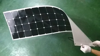 

China cheap price custom size 18v 100w sunpower flexible solar panel