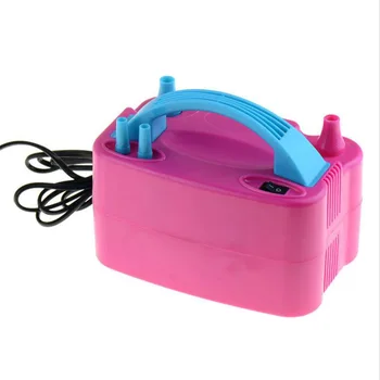 

Air Balloon Pump Electric High Voltage Double Hole AC Inflatable Electric Balloon Pump Inflator Pump Portable Air Blower
