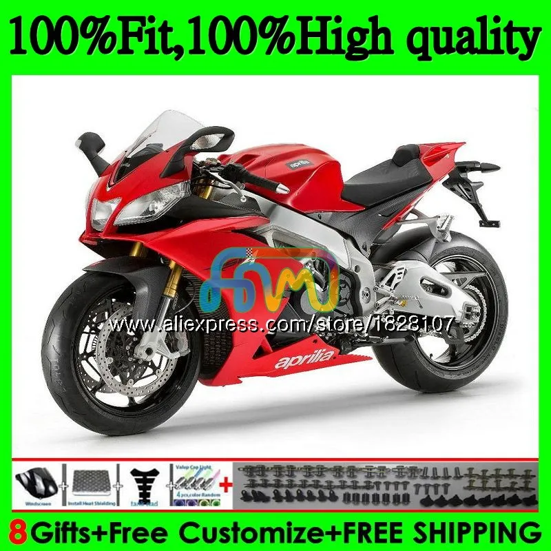 Инъекции для Aprilia RSV1000RR RSV1000 фабрика красная 09, 10, 11, 12, 13, 15 80BS. 32 РСВ 1000 R 1000R 2009 2010 2012 2013 обтекатель - Цвет: No. 1