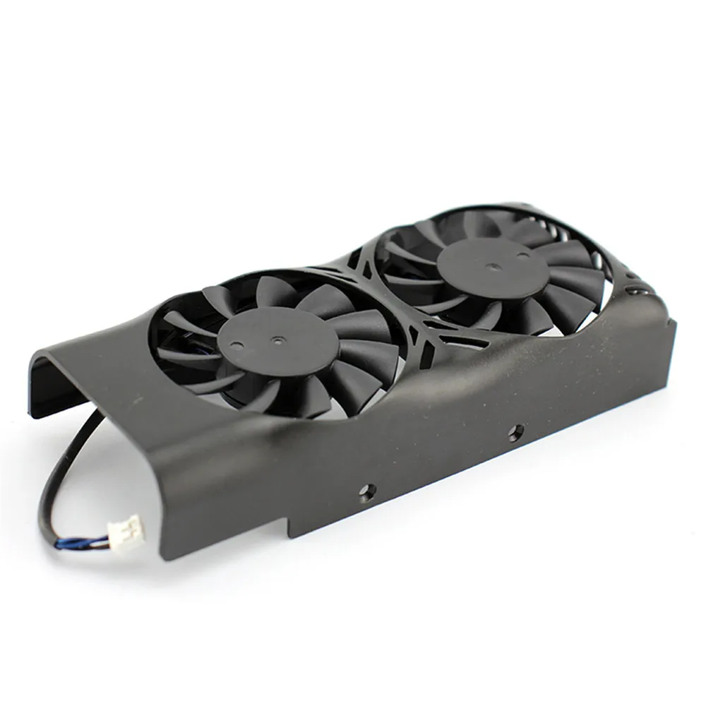 Двойной вентилятор Охлаждения видеокарты с корпусом замена для MSI GeForce GTX 1050 2GT LP