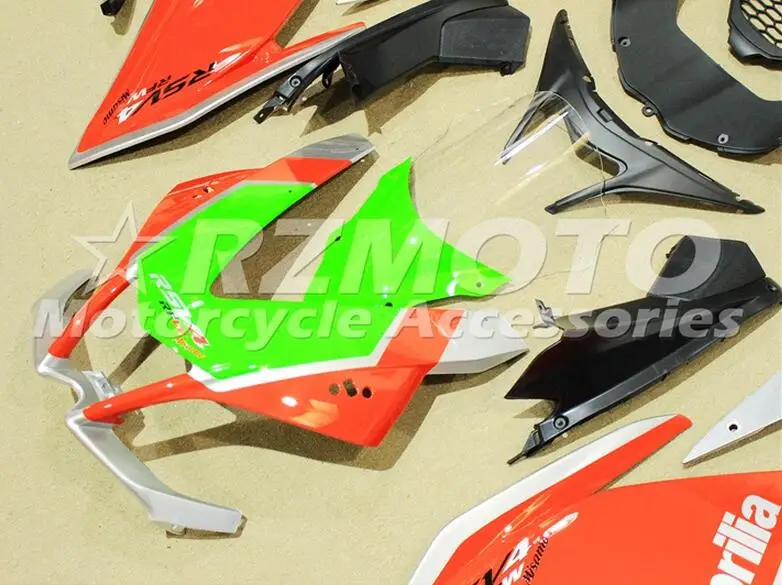 Полный мотоцикл полный комплект обтекателя для Aprilia RSV4 1000 2010 2011 2012 2013 впрыска ABS Пластик прохладный стиль