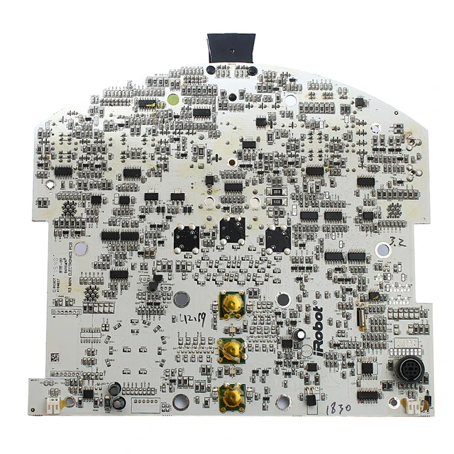 Irobot Roomba motherboard, spare parts of 500600 series vacuum cleaner, PCB motherboard with timing function Luz amarela
