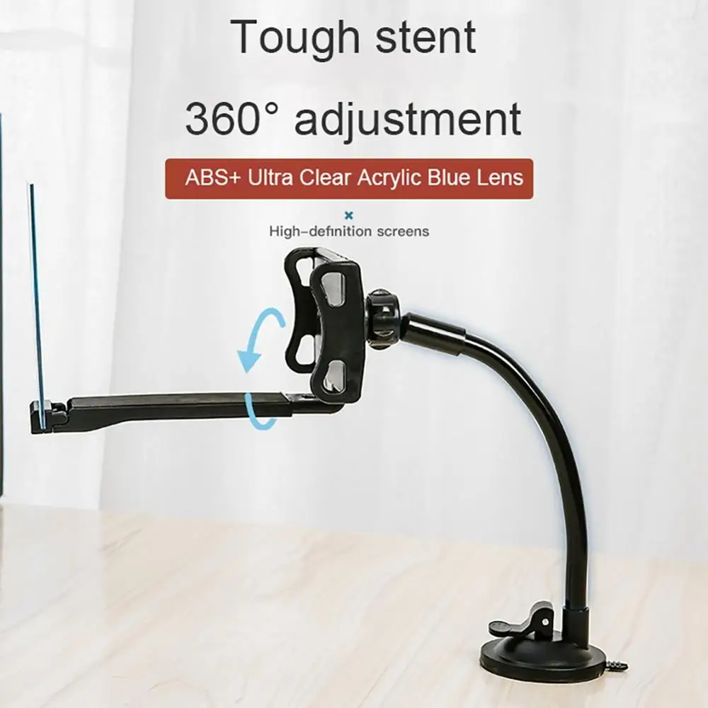 

8 / 12 Inches Phone Screen Magnifier High Definition 3D HD Video Amplifier Adjustable Flexible Smartphone Suction Holder Stand