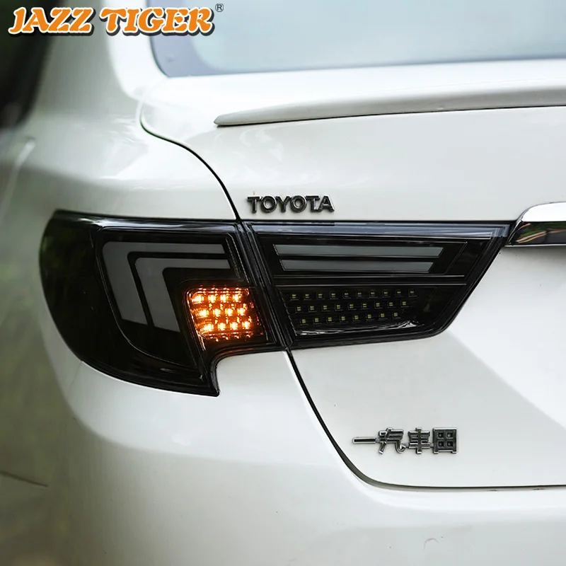 Автомобильный светодиодный фонарь светильник хвост светильник для Toyota Mark X 2013- задний противотуманный фонарь+ тормозной светильник+ обратный светильник+ указатель поворота светильник