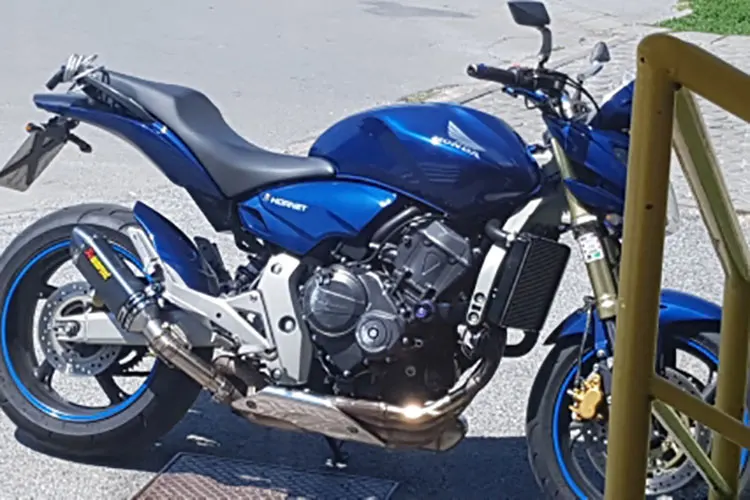 Мотоцикл выхлопная труба akrapovic и Соединительная труба с дБ убийца для Honda CB600F Hornet CBR600F 2007-2013 побег мото