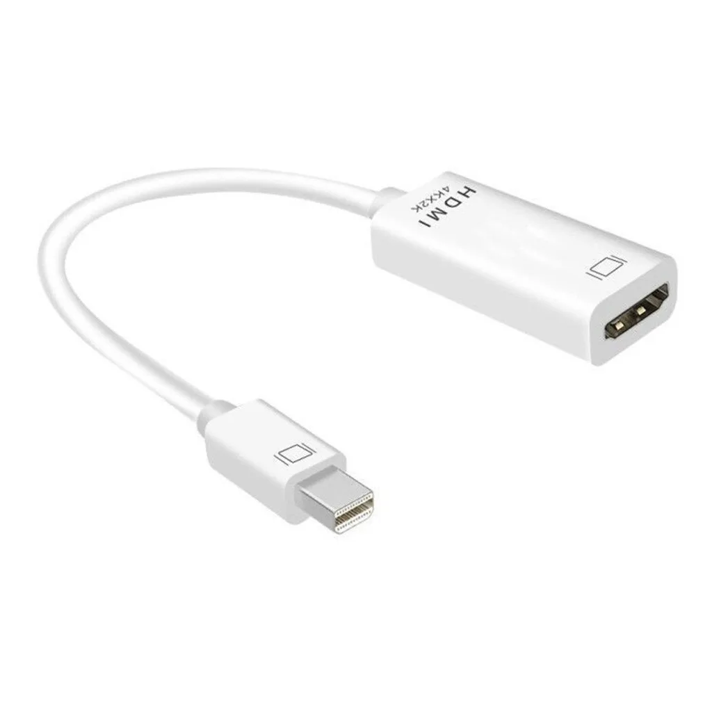 Ouhaobin Mini DisplayPort Display Port DP to HDMI Adapter Cable Smart Conversion Chip Support 4K Converter Adapter