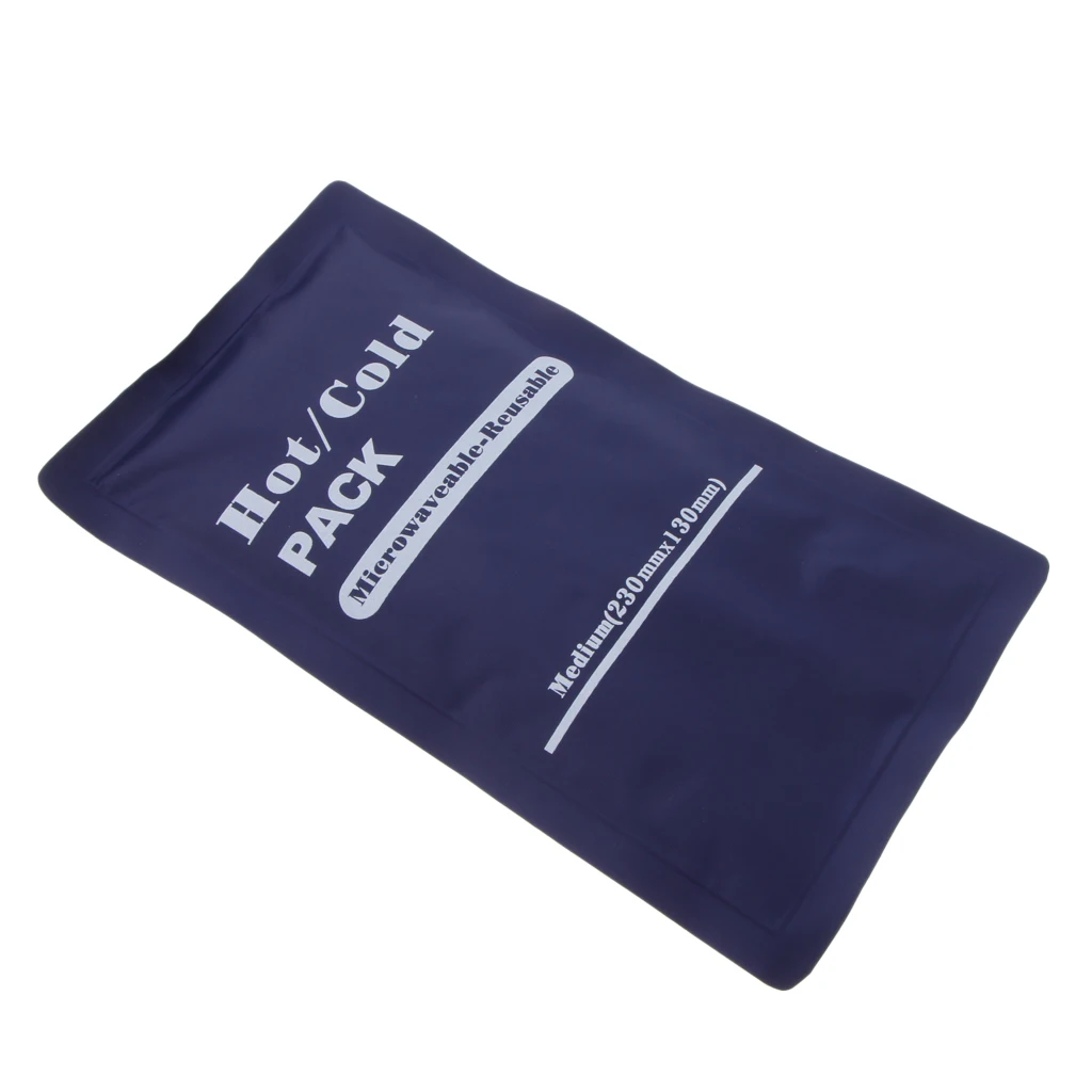 Hot Cold Pack - Reusable Gel Ice Pack for Injuries Headache First Aid Back Shoulder Neck Head Feet Muscle Relax