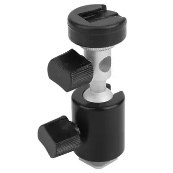 

High Quality Photography Small D Type Light Video Camcorder Flash Light Mount DV Camera Tripod Ballhead Fixed Clamp Bracket