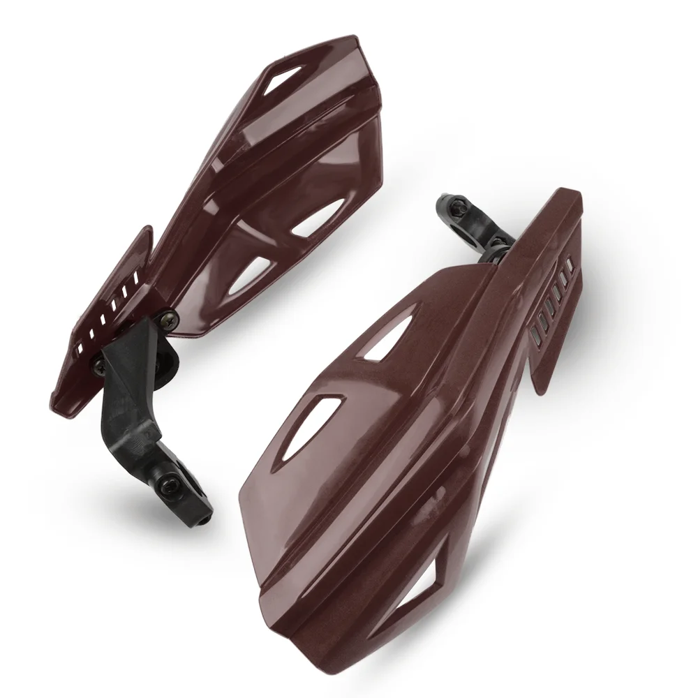 Для Kawasaki KX KLX KFX KDX 65 80 85 125 250 250F 450F 450R 150S фары для кроссовых и обычных мотоциклов 7/8 ''22mm руль тормозной защита для рук - Цвет: Maroon