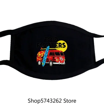 

Foo Fighter Harajuku Streetwear Mask Men Van Mask Washable Reusable Mask