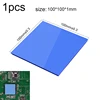 1pcs 100*100*1MM Combination Thermal Conductive Silicone Pads Heatsink Cooling Pad For Laptop IC GPU VGA Card Grease heat sink
