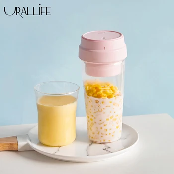 

17PIN Electric Firut Cup Portable Mini Juicer 400ML Fruit Vegetable Orange Juice Blender Juicer Cup For Child Outdoor