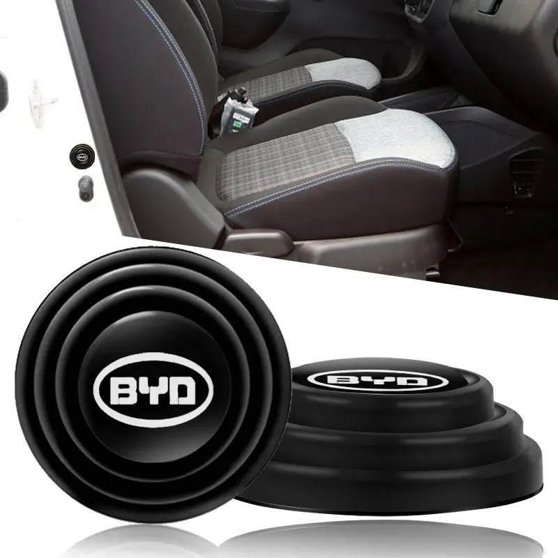 1/2/4pcs Car Door Shock Absorbing Gasket Sound Insulation Pad Shockproof Cushion For BYD F3 F0 S6 S7 E5 E6 M6 G3 Accessories | Автомобили