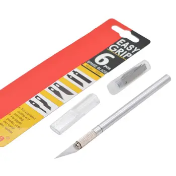 

RC Products Soft Grip Hobby Knife with 6 Spare Blades Precision Hobby Knife K92D