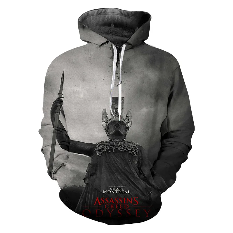 Топ Игры Assassin's Creed Sweat Homme толстовки уличная Толстовка Sudaderas Para Hombre уличная Мужская Новинка Лидер продаж