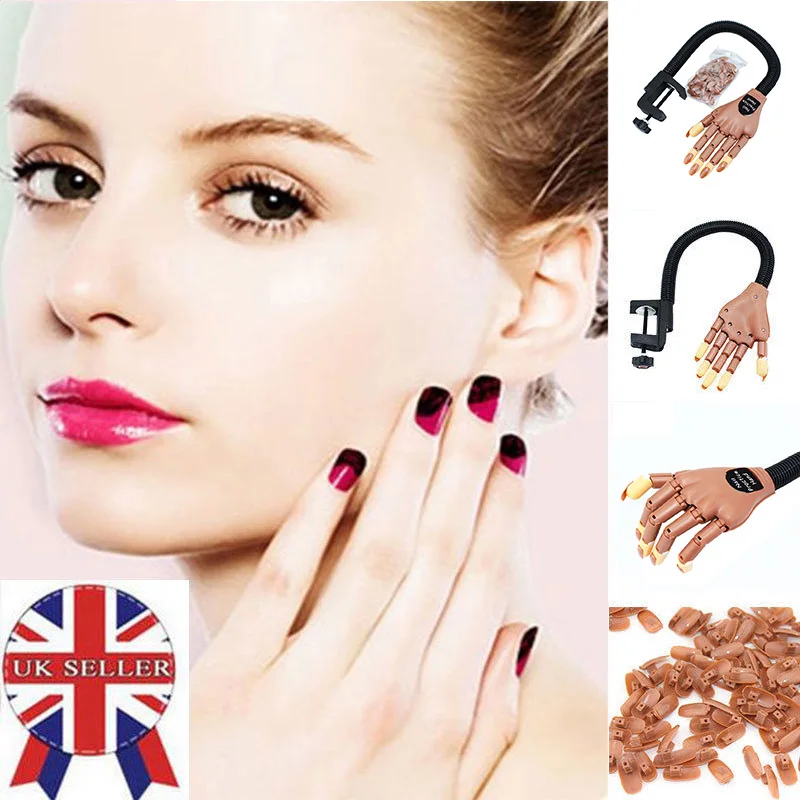 

Professional Learning Model Hand Adjustable Art Hands DIY Manicure Tool