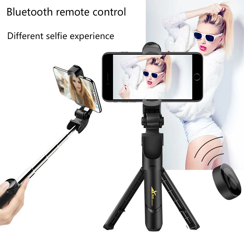 Штатив Автоспуск XT09 горизонтальный и вертикальный съемка Bluetooth селфи палка live XT10 мобильный телефон кронштейн артефакт