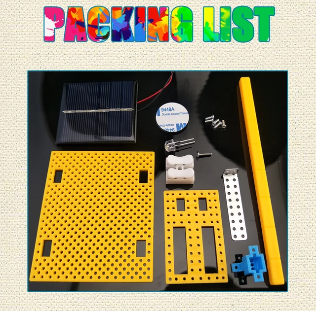 DIY Solar Street Lights Educational Toy