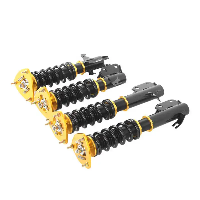 

Shocks Strut Coilover Shock Absorbers Fit for Subaru Impreza 02‑07 for WRX GDB 04 STI 24 Ways Adjustable Damper