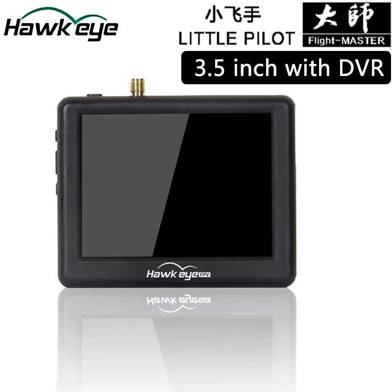 Монитор Hawkeye Little Pilot Flight Master FPV 3 5 дюйма с видеорегистратором 8G 960*240 приемная