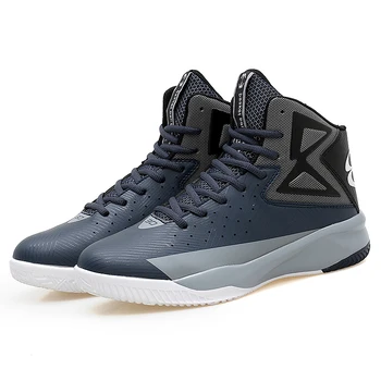 

New four seasons high wear resistant cushioned basketball shoes men's athletic shoes breathable casual shoes