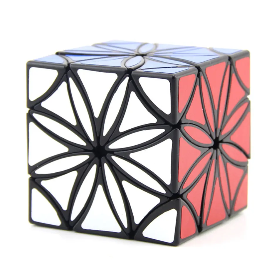 LanLan Magic Flower Strange-shaped Magic Cube Speed Puzzle Petal Cubes Birthday Gift Educational Toys For Kids Children Grownups 2