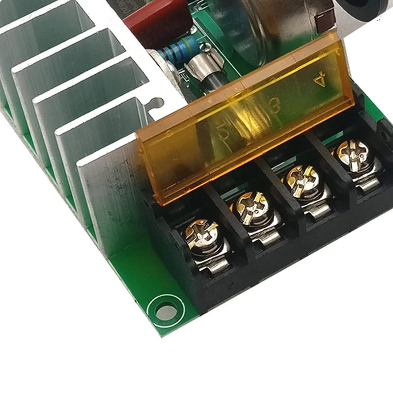4000W AC 220V SCR 전기 전압 조정기 모터 속도 컨트롤러 조광 속도