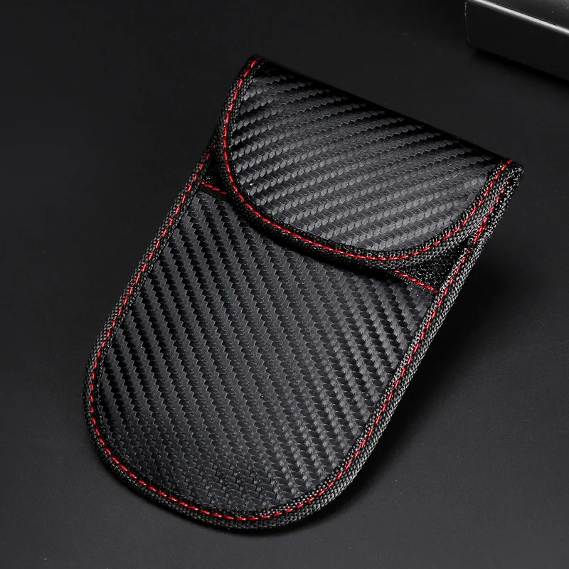 Противоугонный кожаный чехол для ключей автомобиля RFID сигнал Радиационная Блокировка маленькая ключница Автомобильная сумка Автомобильный ключ кошелек