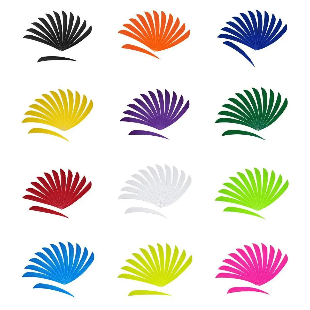 

144 Pcs 4 In Archery Arrow Feather Fletching Left Wing Fletches Fletching