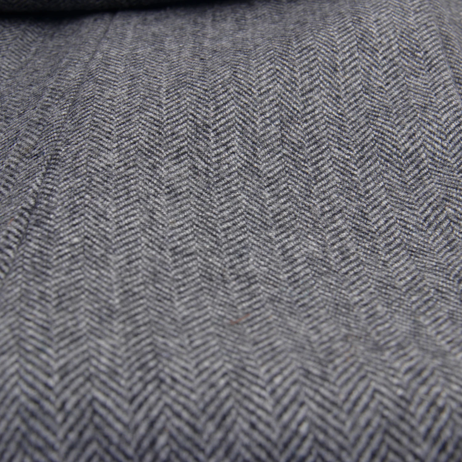 2022 Heavy Warm Wool Blend Pants Tailor Made Pants Dark Grey Herringbone Men Slim Fit Business Dress Pants Heavy Winter Pants 4