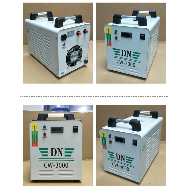 CW 3000 9L 110V / 220V Промышленный охладитель воды для гравировального Станка 60W CO2
