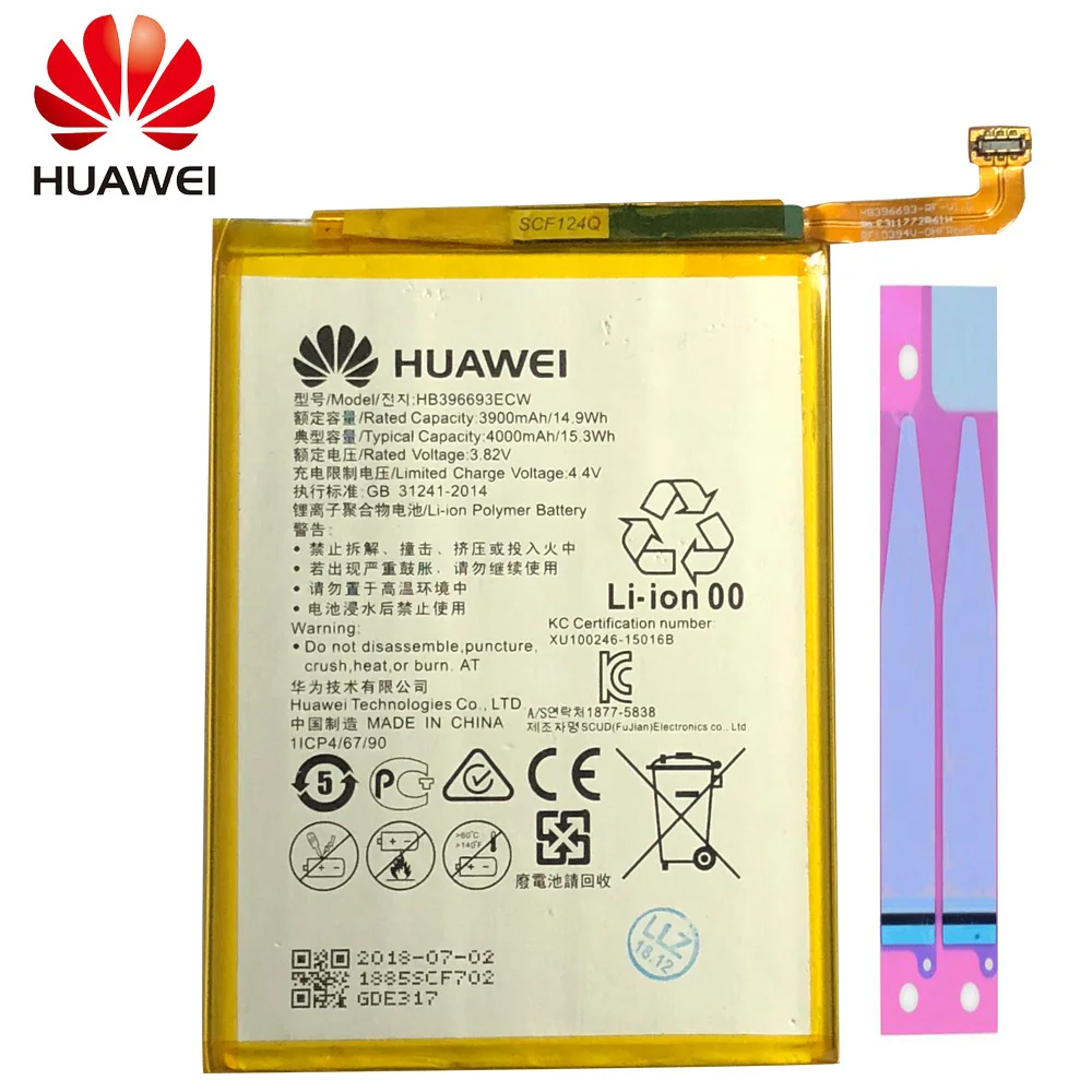 

Original For Huawei HB396693ECW Rechargeable Li-ion phone battery For Huawei Mate 8 NXT-AL10 NXT-TL00 NXT-CL00 NXT-DL00 mate8