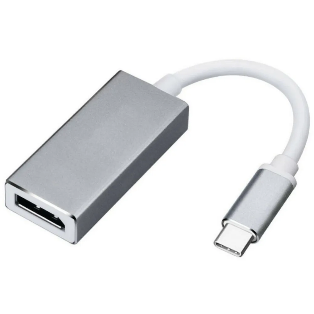 Thunderbolt 3 USB-C-DisplayPort конвертер 4 k@ 60Hz стандартный адаптер DP type-C для планшетов samsung Galaxy S9 microsoft