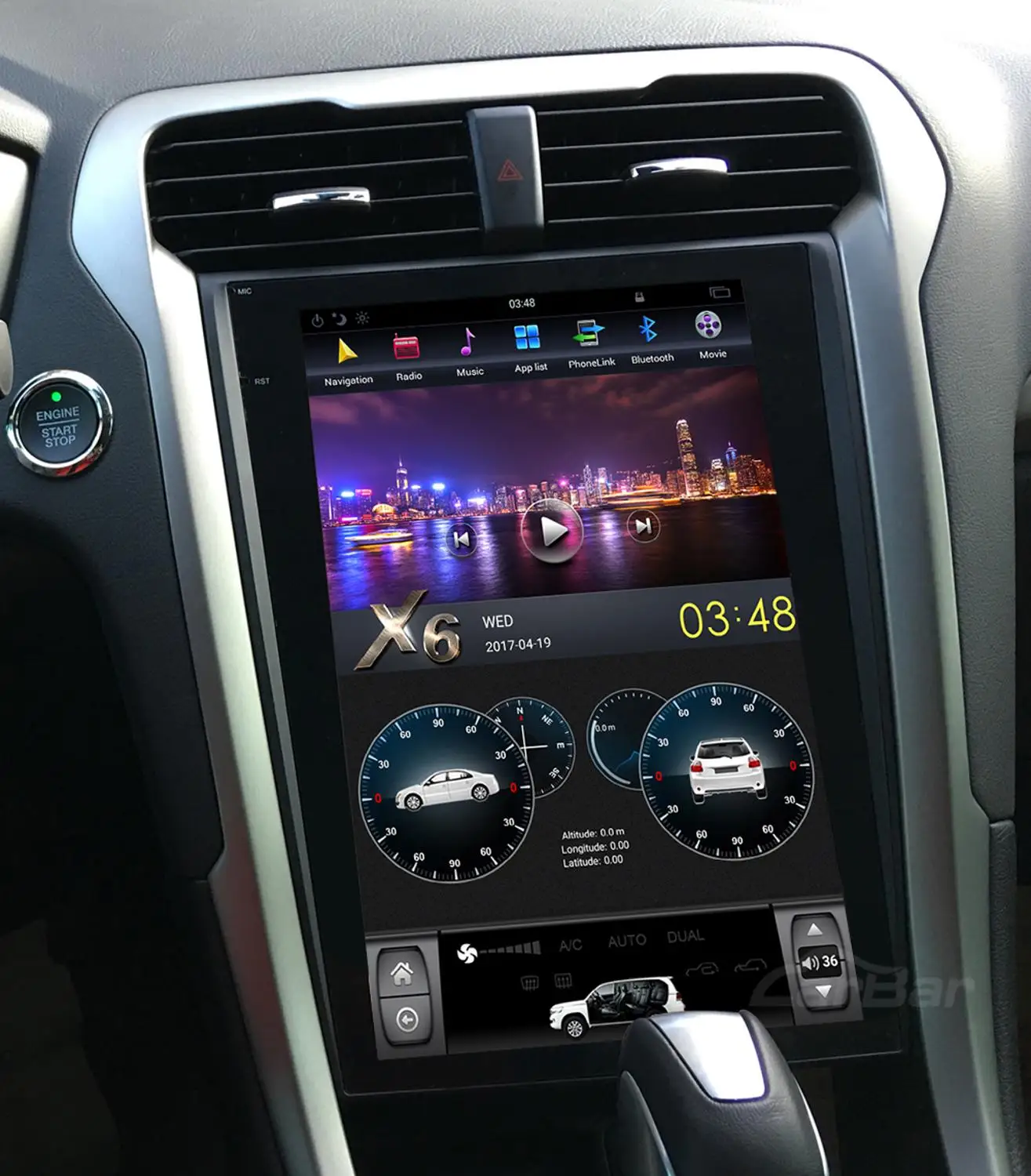 Tesla Vertical Screen Android 9 0 автомобильный DVD GPS Радио стерео аудио мультимедиа головное