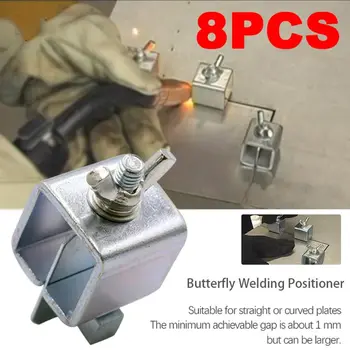 

2020 New 8pcs Butt Welding Clamps Sheet Metal Locator Adjustable Positioner Clip Holder