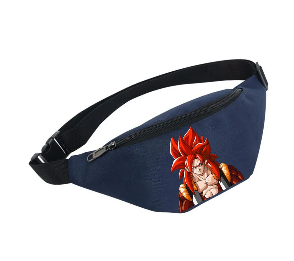 07 Dragon Ball пакет женский ремень водонепроницаемый нагрудная сумка поясная сумка дамская поясная сумка для живота сумки для аниме Onmyoji - Цвет: 07