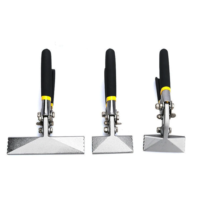 Multifunctional Pliers Sheet Metal Bending Pliers Hand Seamer Wide Jaw Straight 80mm/Elbow 80mm/Straight 150mm Welding Clamps Tools