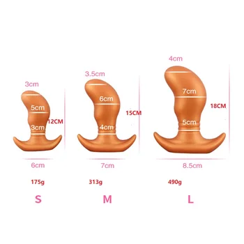 New Arrival  Anal Dildo Plug Wearable Anal Plug Sex Toys For Women Men Strap On Masturbators Butt Plug Prostate Massage Anal Toy 6