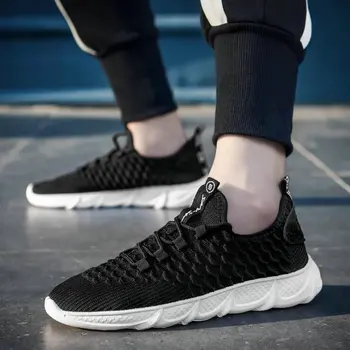 

Mens Sneakers Mesh Breathable Sports Shoes walking Shoes Men Running Shoes Outdoor Jogging Training Shoes C32-24