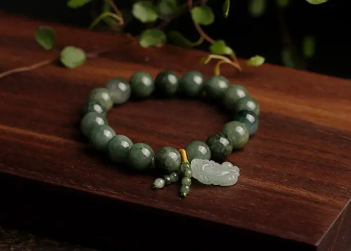 Высококачественный Браслет Jades jadeite PIXIU ручной браслет на удачу для мужчин и женщин ювелирные изделия