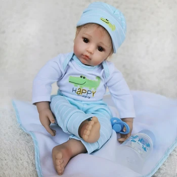 

Otarddolls Bebe Reborn Dolls 20inch soft Vinyl Silicone reborn baby doll Cute boy girl Toys boneca For Children Birthday Gift