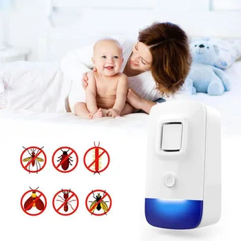 

Rodent Control Indoor Cockroach Mosquito Killer Ultrasonic Pest Repeller Electronic Mosquito Repellent